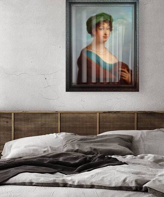 Caroline Duchess of Saxe-Gotha-Altenburg by Paul Emil Jacobs Old Masters Fine Art Reproduction by xzendor7