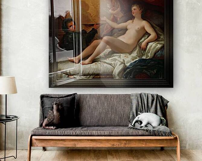 Danae by Paolo de Matteis Classical Art Old Masters Reproduction by xzendor7