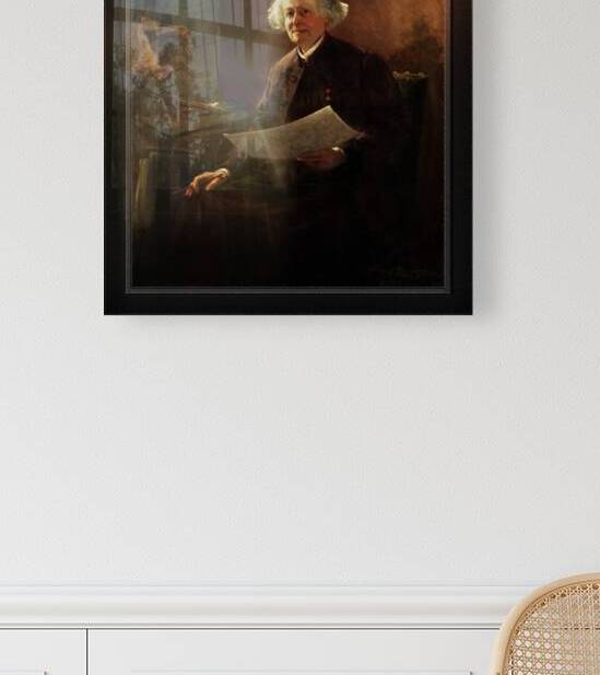 Portrait of Rosa Bonheur by Anna Elizabeth Klumpke Classical Fine Art Reproduction by xzendor7