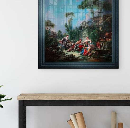 Shepherds Idyll by Francois Boucher Fine Art Old Masters Reproduction by xzendor7