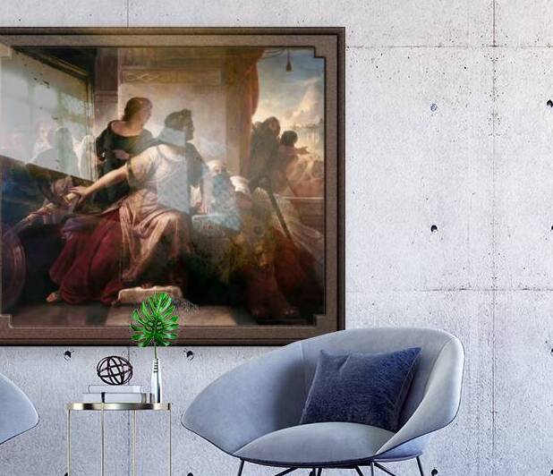 Semiramis by Christian Kohler Old Masters Classical Art Reproduction by xzendor7