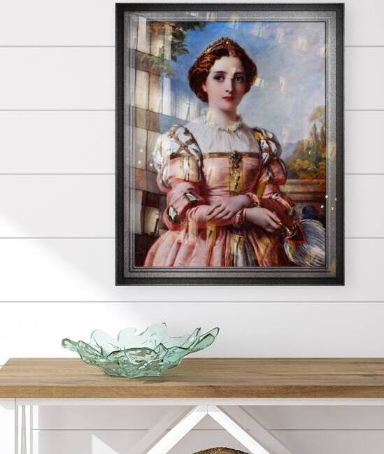 Beatrice by Thomas-Francis Dicksee Old Masters Fine Art Reproduction by xzendor7