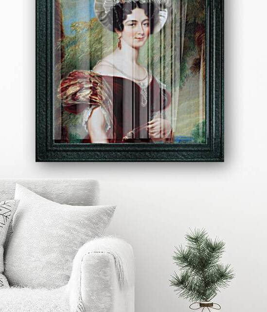 Victoria Duchess of Kent by George Hayter Old Masters Classical Art Reproduction by xzendor7
