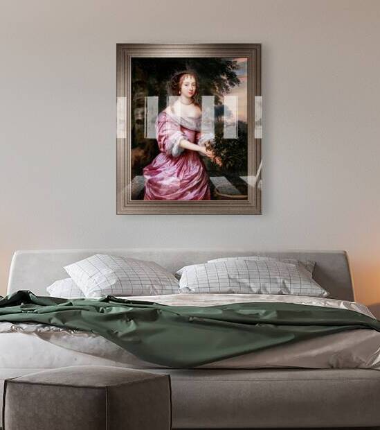Portrait Of A Woman by Jan Mytens Classical Art Old Masters Reproduction by xzendor7