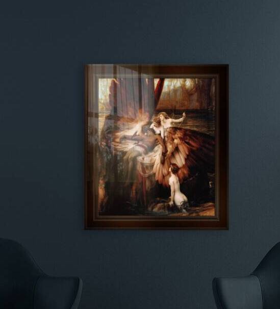 The Lament for Icarus by Herbert James Draper Classical Art Old Masters Reproduction by xzendor7