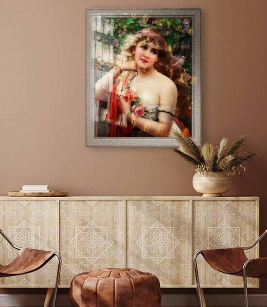 Le Printemps by Emile Vernon Old Masters Classical Art Reproduction by xzendor7