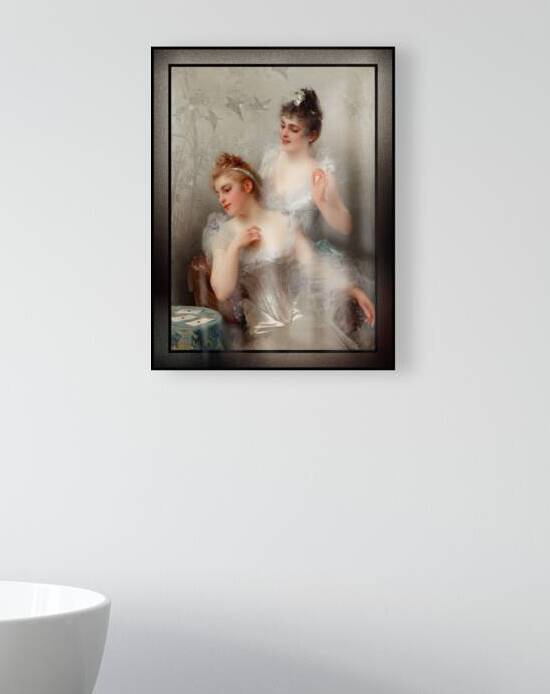 The Three Aces by Vittorio Matteo Corcos Classical Art Reproduction by xzendor7