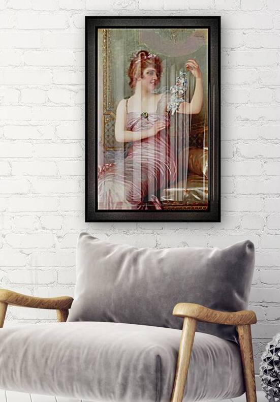 The Play Thing by Vittorio Matteo Corcos Classical Art Old Masters Reproduction by xzendor7