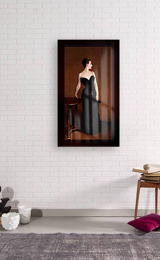 Madame X by John Singer Sargent Remastered Xzendor7 Fine Art Old Masters Reproduction by xzendor7