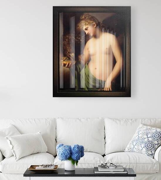 Hebe Offering Cup to Jupiter by Gaspare Landi Classical Art Reproduction by xzendor7