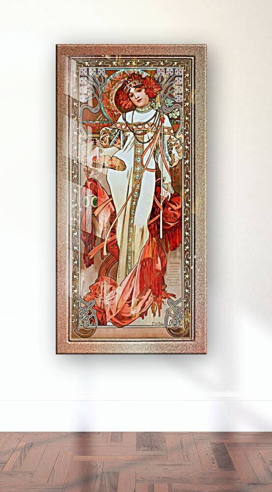 LAutomne by Alphonse Mucha Old Masters Reproduction by xzendor7