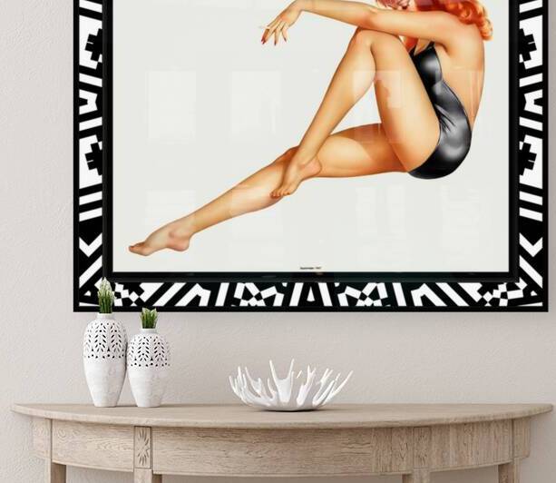 The Pinup Girl by Alberto Vargas Pin-Up Girl Vintage Art by xzendor7