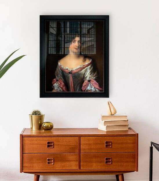 Portrait of Maria Mancini by Jacob Ferdinand Voet Classical Fine Art Xzendor7 Old Masters Reproductions by xzendor7