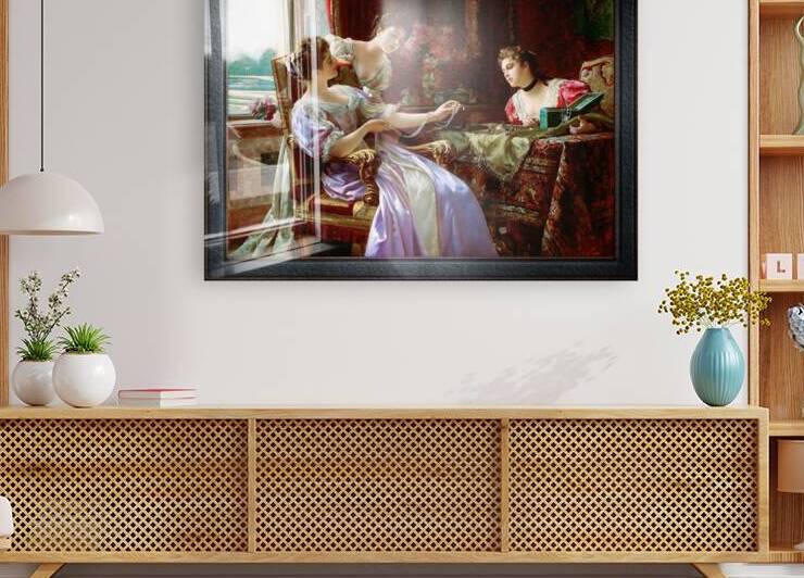 Jewelry Box with Jewelry by Wladyslaw Maurycy Czachorski Classical Art Xzendor7 Old Masters Reproductions by xzendor7