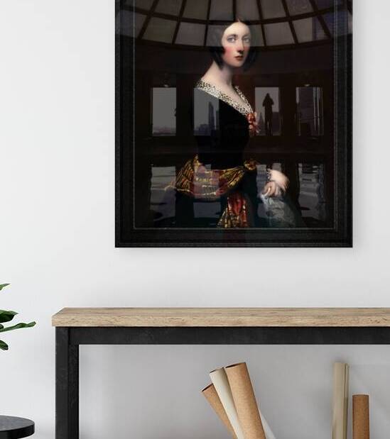 Harriet Parker Countess of Morley by Richard Buckner Classical Art Xzendor7 Old Masters Reproductions by xzendor7
