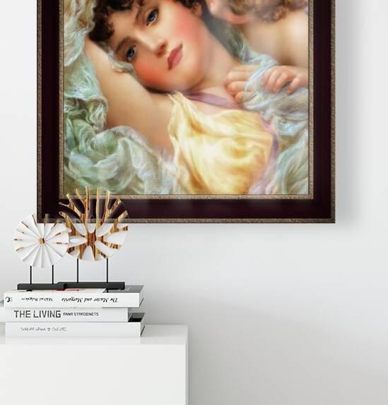 Love Whispers by Norman Prescott-Davies Vintage Wall Decor Xzendor7 Old Masters Art Reproductions by xzendor7