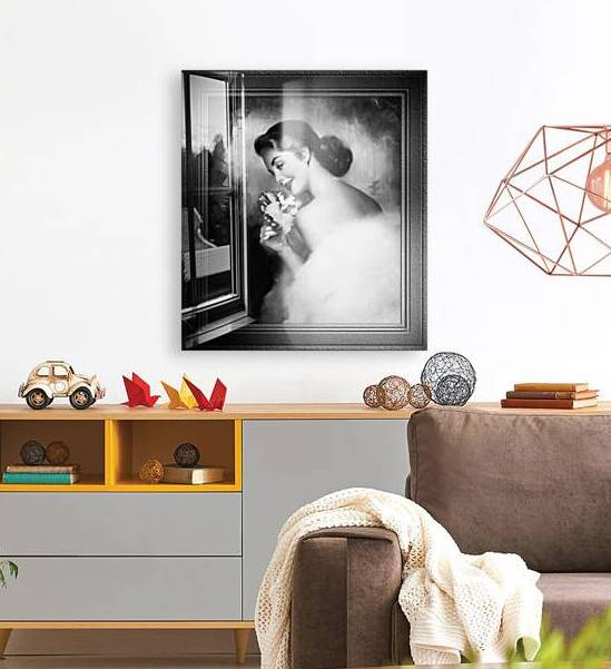 Pink Orchid Corsage by Edward Runci Black and White Xzendor7 Vintage Old Masters Pin Up Girl Art Reproductions by xzendor7
