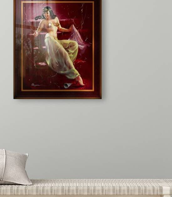 Did You Recognize Me by Gil Elvgren Vintage Pinup Illustration Xzendor7 Old Masters Reproductions by xzendor7