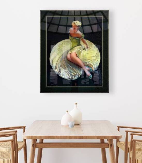 Golden Girl by Roy Best Vintage Illustration Xzendor7 Art Reproductions by xzendor7