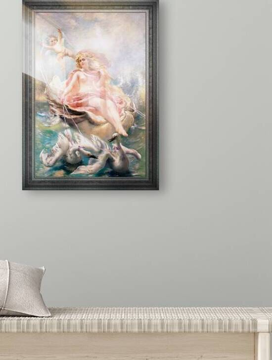 Goddess of Water by Konstantin Makovsky Classical Xzendor7 Old Masters Reproductions by xzendor7