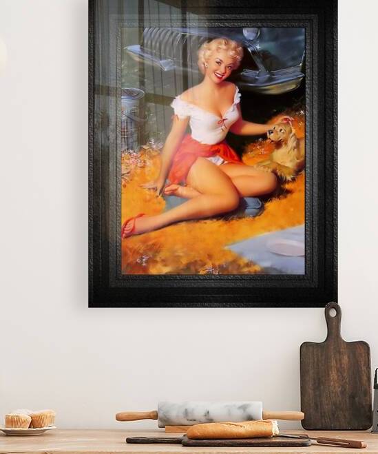 Play With Me by Bill Medcalf Vintage Fine Art Xzendor7 Old Masters Reproductions by xzendor7