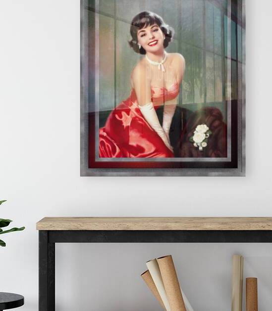 Evening Glamour by Walt Otto Vintage Xzendor7 Old Masters Reproductions by xzendor7