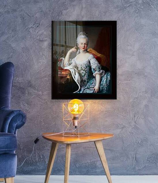 Portrait Of Marie Antoinette of Austria by Martin van Meytens Classical Fine Art Old Masters Xzendor7 Reproductions by xzendor7