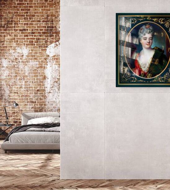 Presumed Portrait of Elisabeth Delpech by Nicolas de Largillierre Classical Fine Art Xzendor7 Old Masters Reproductions by xzendor7