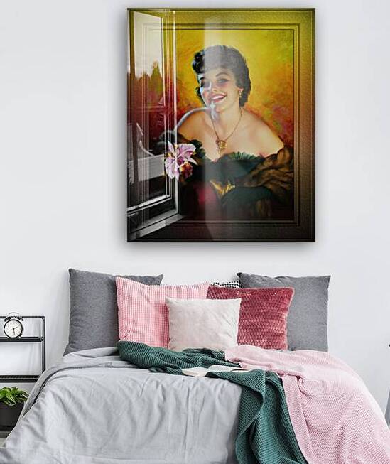 Purple Orchid by Zoe Mozert Vintage Illustration Xzendor7 Art Reproductions by xzendor7