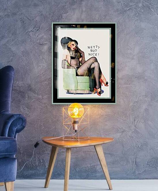 Netty But Nice by Enoch Bolles Vintage Xzendor7 Old Masters Reproductions by xzendor7