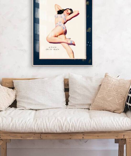 A Peach On The Beach by Enoch Bolles Classic Xzendor7 Old Masters Reproductions by xzendor7