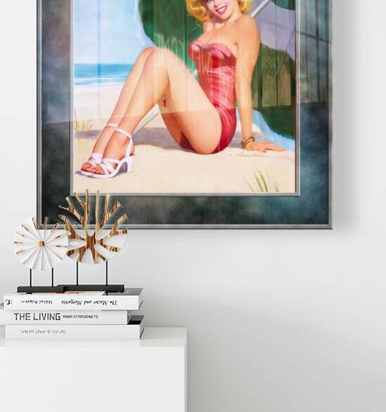 At The Beach by Howard Connolly Vintage Xzendor7 Old Masters Reproductions by xzendor7