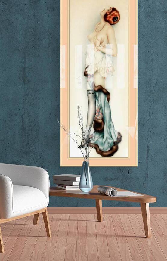 Reverie by Alberto Vargas Remastered Xzendor7 Vintage Old Masters Reproductions by xzendor7