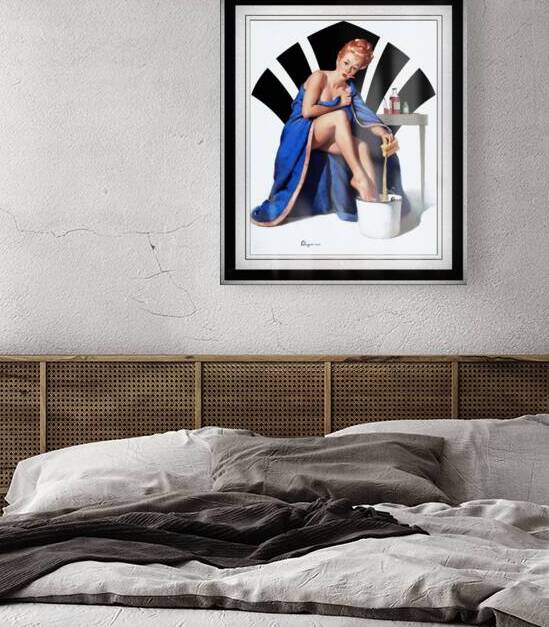 Its Nothing To Sneeze At by Gil Elvgren Remastered Xzendor7 Vintage Art Old Masters Reproductions by xzendor7
