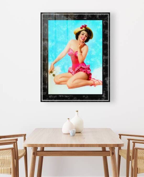 Fun At The Beach by Zoe Mozert Remastered Xzendor7 Vintage Art Old Masters Reproductions by xzendor7