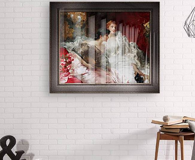 After The Ball by Conrad Kiesel Remastered Xzendor7 Classical Fine Art Old Masters Reproductions by xzendor7
