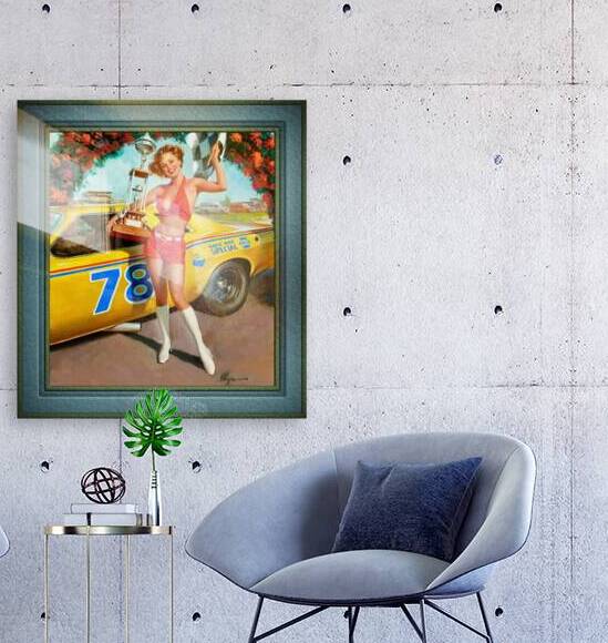 1st Place by Gil Elvgren Remastered Vintage Retro Xzendor7 Art Reproductions by xzendor7