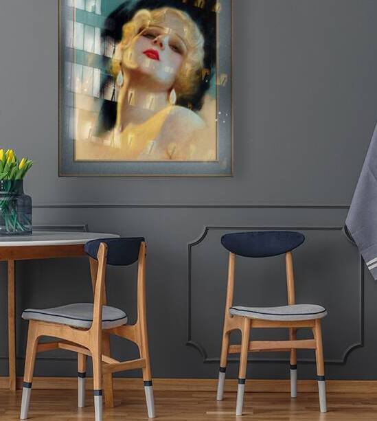 Jean Harlow Poses For Charles Gates Sheldon Remastered Vintage Retro Xzendor7 Art Reproductions by xzendor7