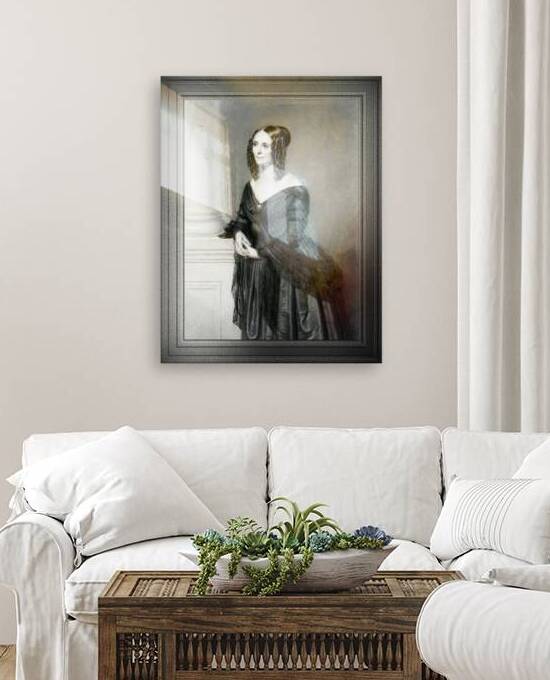 Portrait of a Woman by Paul Burde Remastered Xzendor7 Classical Fine Art Old Masters Reproductions by xzendor7