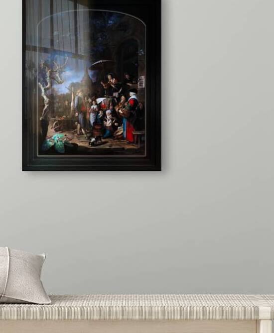 Le Charlatan by Gerard Dou Remastered Xzendor7 Classical Fine Art Old Masters Reproductions by xzendor7