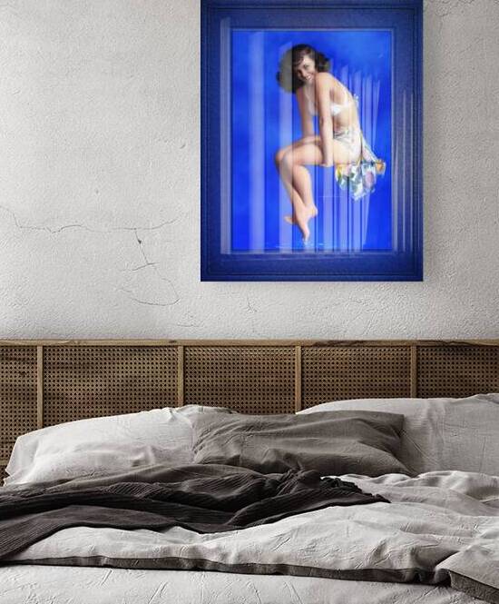 The Waters Great by Rolf Armstrong Remastered Vintage Retro Xzendor7 Art Reproductions by xzendor7