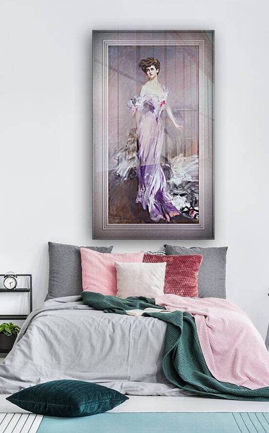 Portrait of Mrs. Howard-Johnston by Giovanni Boldini Remastered Xzendor7 Classical Art Old Masters Reproductions by xzendor7
