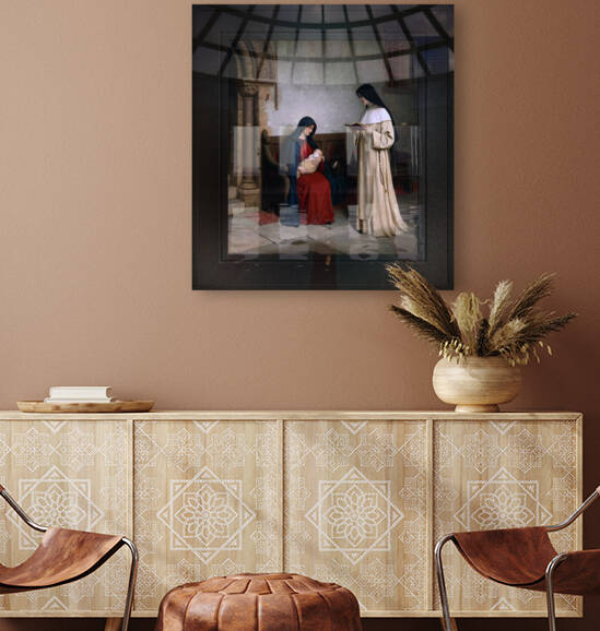 Maternity by Edmund Blair Leighton Remastered Xzendor7 Classical Fine Art Old Masters Reproductions by xzendor7