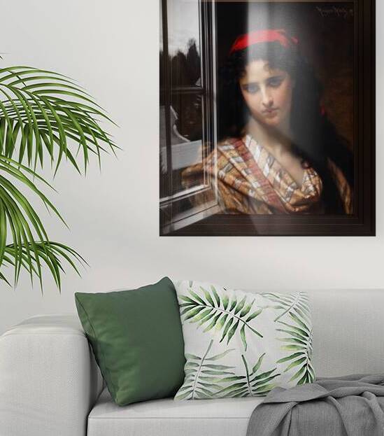 A Rare Beauty by Hugues Merle Remastered Xzendor7 Classical Fine Art Old Masters Reproductions by xzendor7