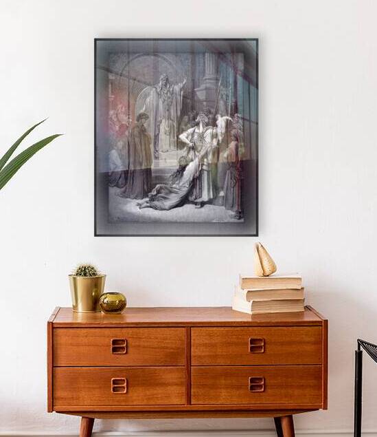 The Judgment of Solomon by Gustave Dore Remastered Xzendor7 Classical Fine Art Old Masters Reproductions by xzendor7