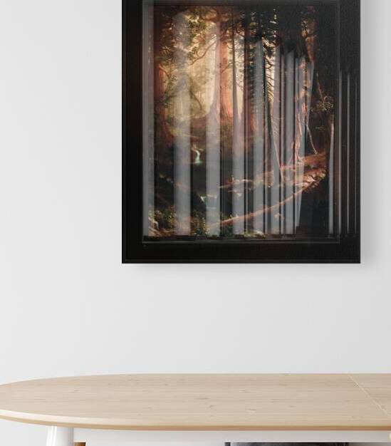 Giant Redwood Trees of California by Albert Bierstadt Remastered Xzendor7 Classical Fine Art Old Masters Reproductions by xzendor7