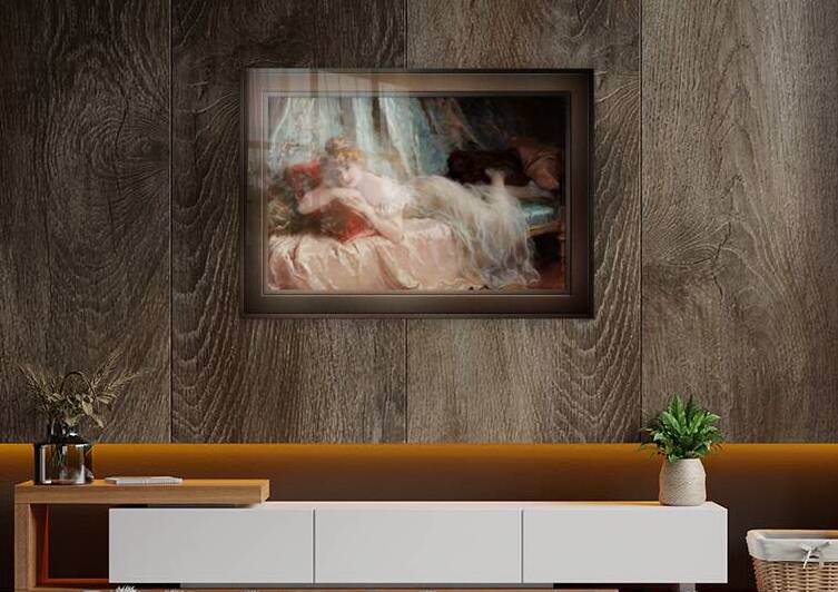 Perezosa Idle Woman by Daniel Hernandez Morillo Remastered Xzendor7 Classical Fine Art Old Masters Reproductions by xzendor7