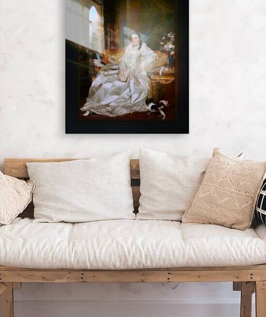 The Comtesse dEgmont Pignatelli by Alexander Roslin Remastered Xzendor7 Classical Fine Art Old Masters Reproductions by xzendor7