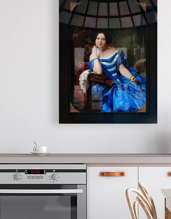 Amalia de Llano y Dotres by Federico de Madrazo y Kuntz Remastered Xzendor7 Classical Fine Art Old Masters Reproductions by xzendor7