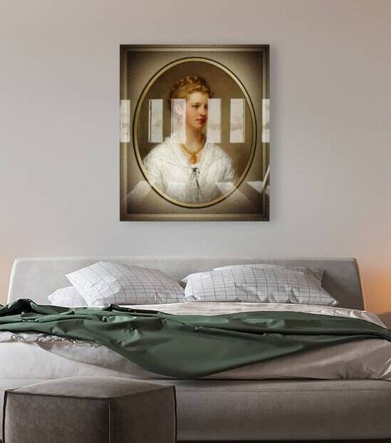 Portrait of a Lady by George Augustus Baker Jr Remastered Xzendor7 Classical Fine Art Old Masters Reproductions by xzendor7